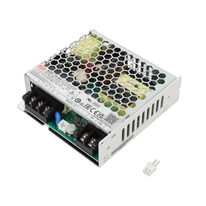NSP-75-60 Mean Well - Alimentatore: impulsi da incasso,mo...