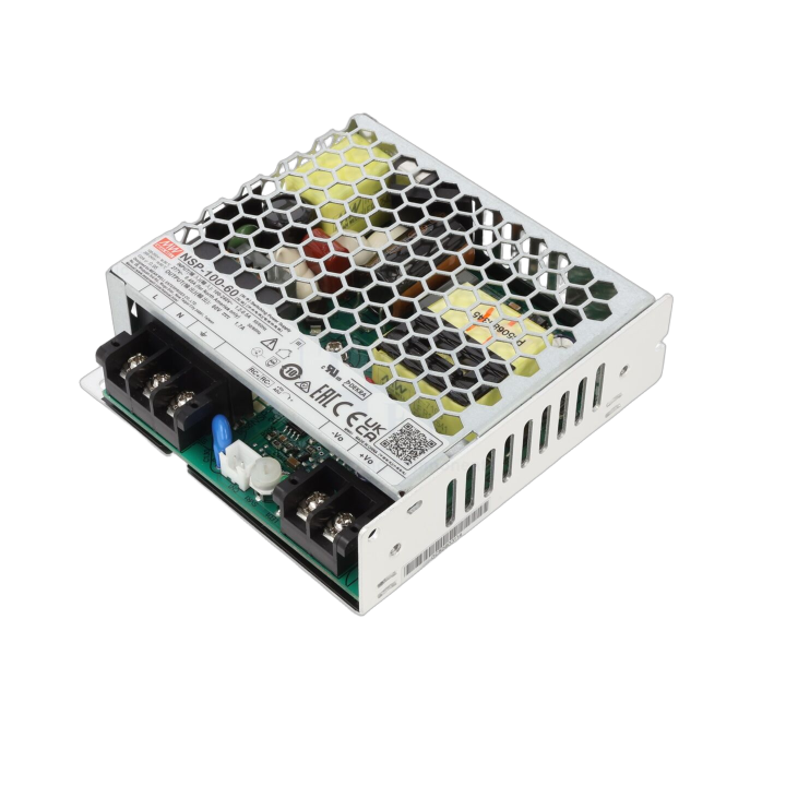 NSP-100-60 Mean Well - Alimentatore: impulsi da incasso,m...