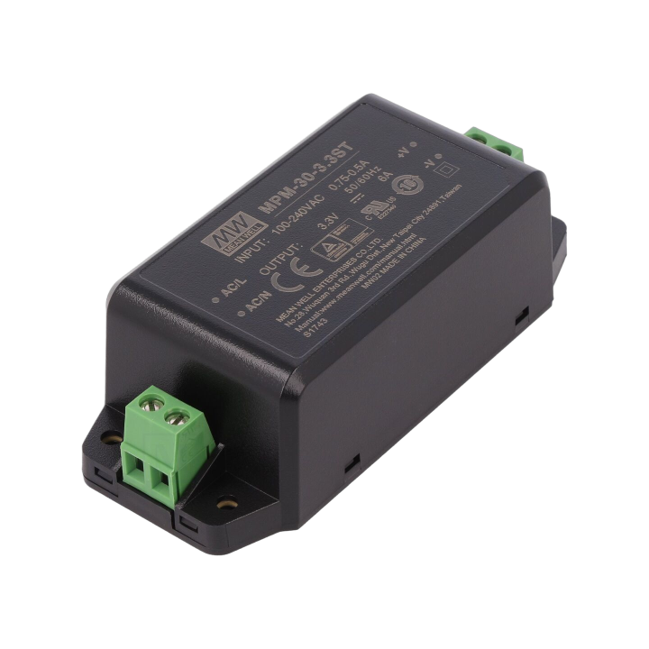 MPM-30-3.3ST Mean Well - Alimentatore: impulsi da incasso...