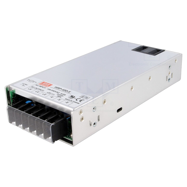 HRP-450-5 Mean Well - Alimentatore: impulsi da incasso,mo...