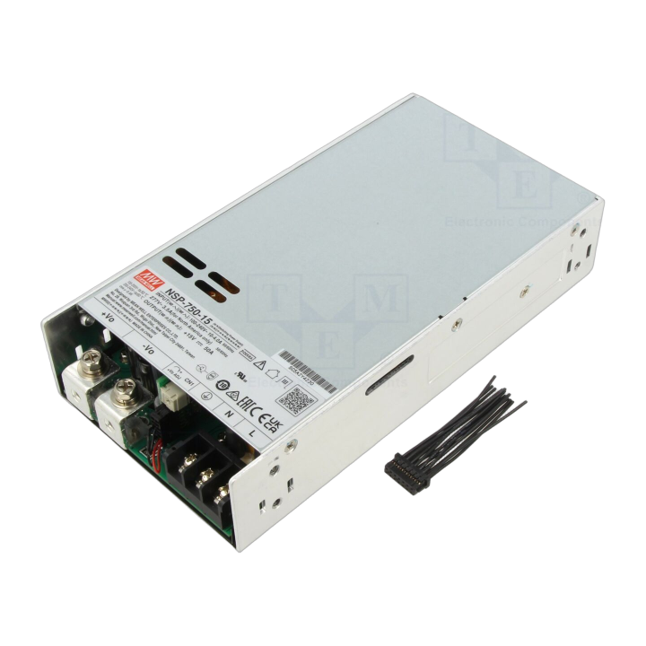 NSP-750-15 Mean Well - Alimentatore: impulsi da incasso,m...