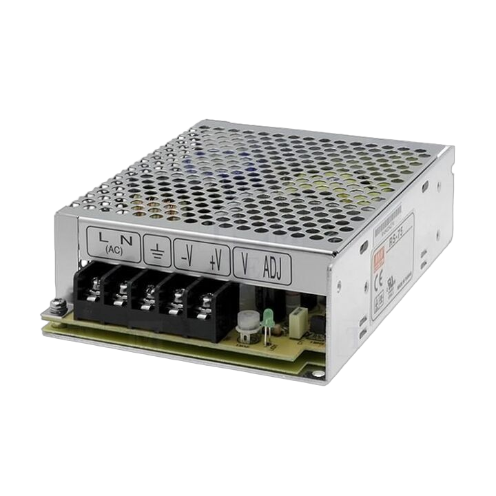 RS-75-3.3 Mean Well - Alimentatore: impulsi da incasso,mo...