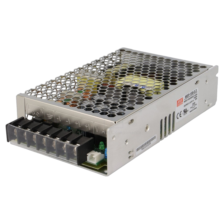 MSP-100-3.3 Mean Well - Alimentatore: impulsi da incasso,...