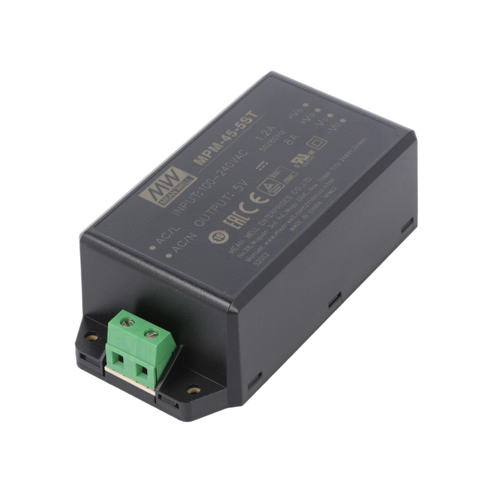 MPM-45-5ST Mean Well - Alimentatore: impulsi da incasso,m...