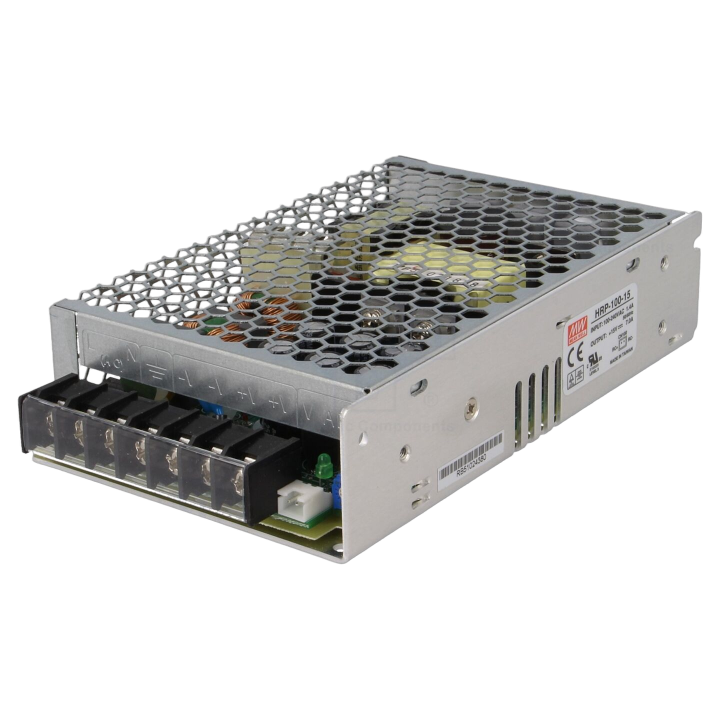 HRP-100-15 Mean Well - Alimentatore: impulsi da incasso,m...