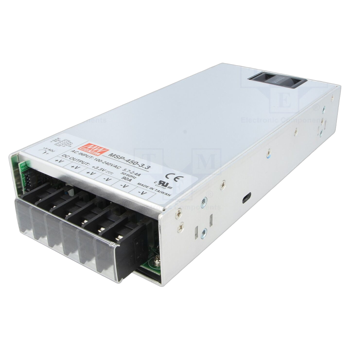 MSP-450-3.3 Mean Well - Alimentatore: impulsi da incasso,...