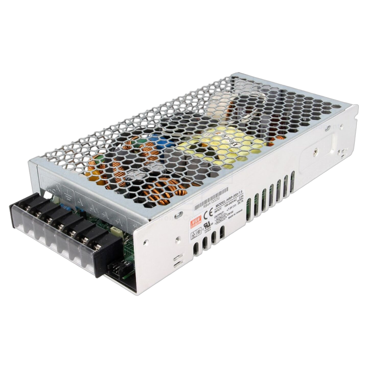 HRP-200-7.5 Mean Well - Alimentatore: impulsi da incasso,...