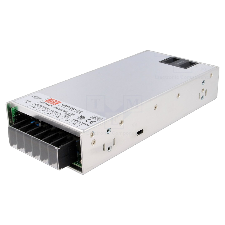 HRP-450-3.3 Mean Well - Alimentatore: impulsi da incasso,...