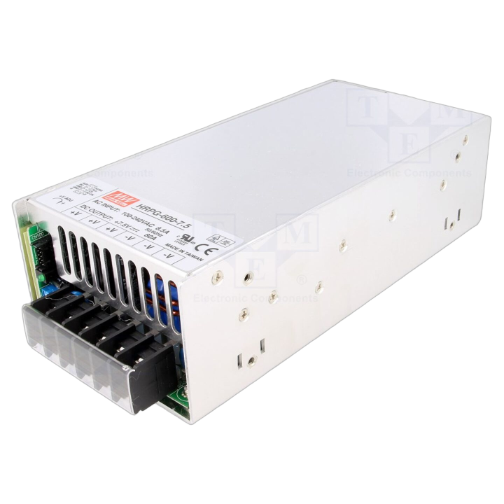 HRPG-600-7.5 Mean Well - Alimentatore: impulsi da incasso...