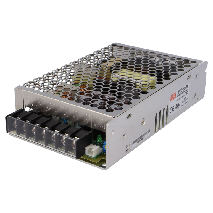 MSP-100-48 Mean Well - Alimentatore: impulsi da incasso,m...