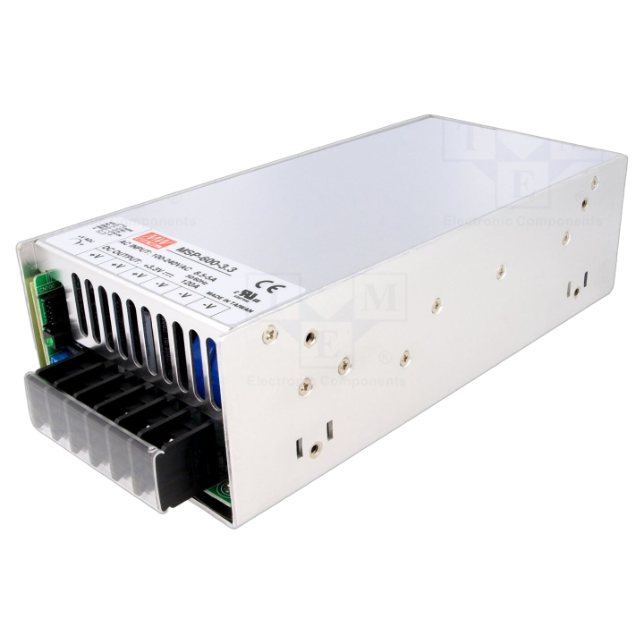 MSP-600-3.3 Mean Well - Alimentatore: impulsi da incasso,...