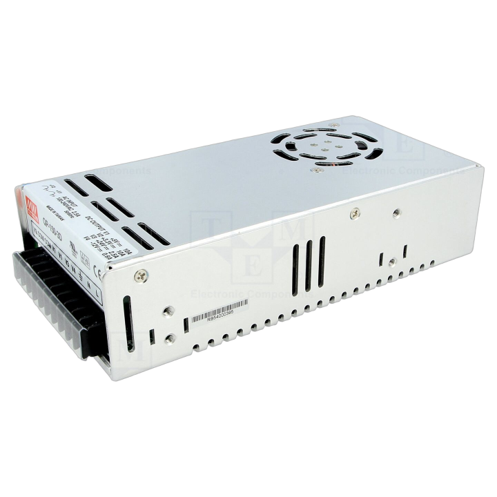QP-150-3D Mean Well - Alimentatore: impulsi da incasso,mo...