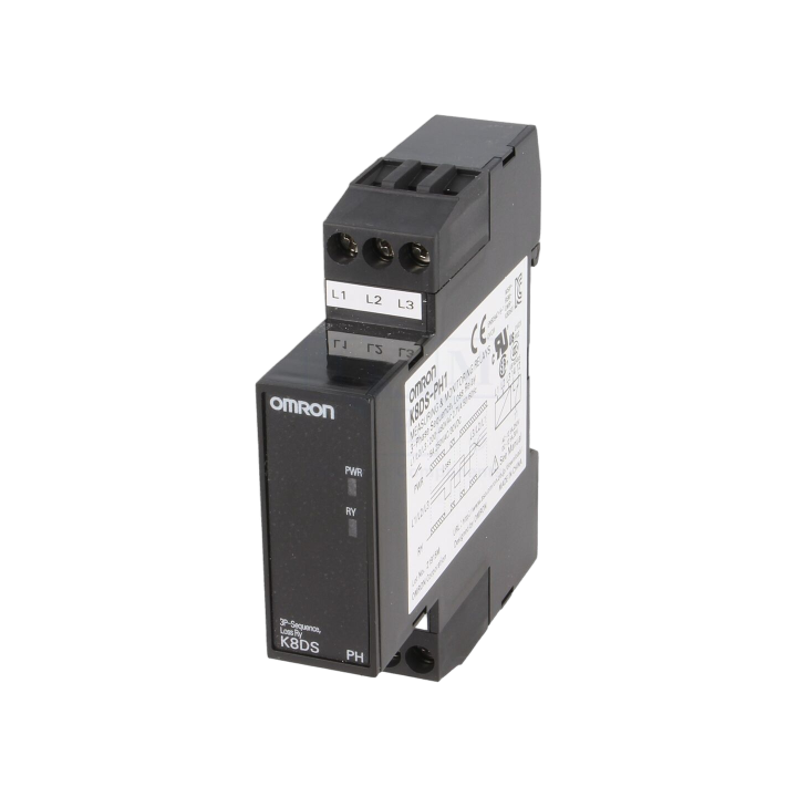 K8DS-PH1 Omron - Relè di monitoraggio tensione per guida DIN
