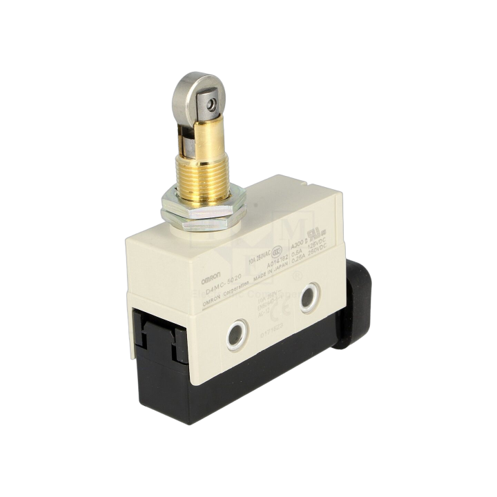 D4MC-5020 Omron - Finecorsa perno con rotella perpendicolare