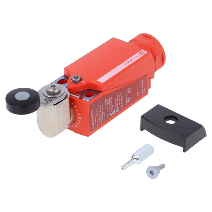 XCSP3918P20 Telemecanique - Finecorsa leva R 33 mm, rullo...