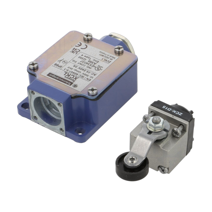 XCKL115 Telemecanique - Finecorsa leva R 34,5 mm, rullo d...