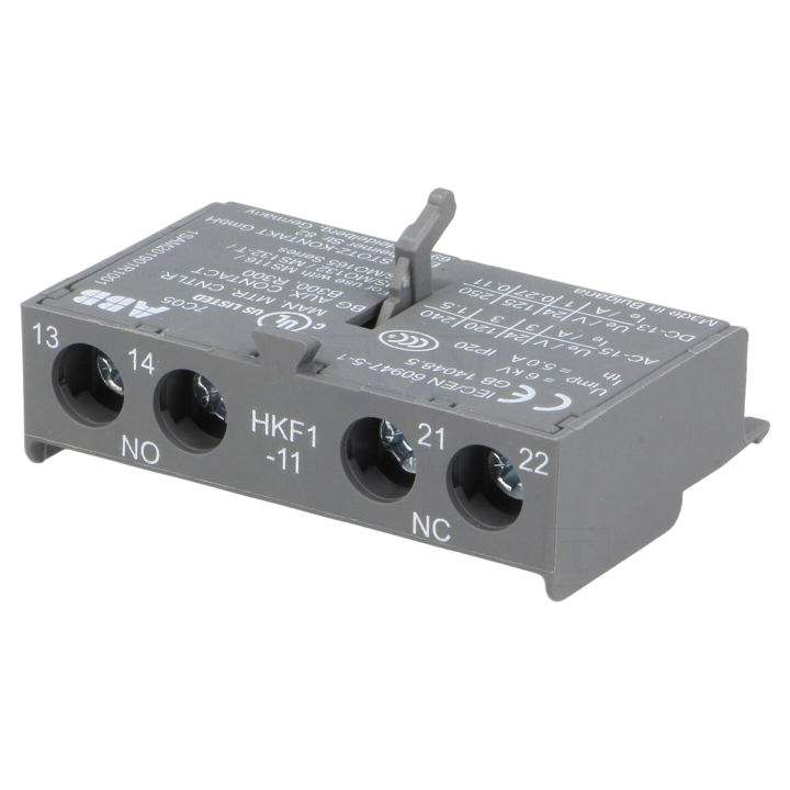HKF1-11 Abb - Contatti ausiliari NO + NC