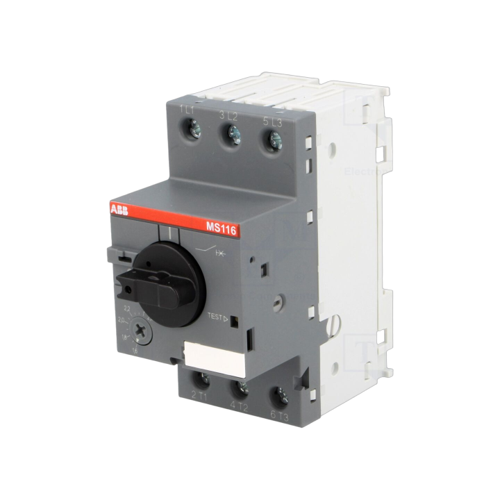 MS116-2.5 Abb - Interruttori per motori 0,75kW