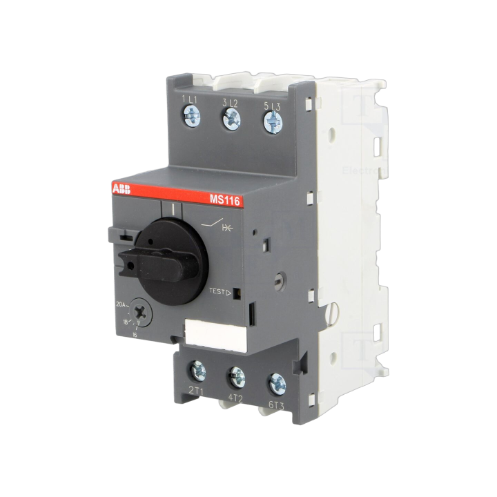 MS116-20 Abb - Interruttori per motori 9kW