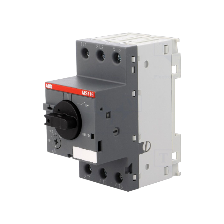MS116-0.4 Abb - Interruttori per motori 0,09kW